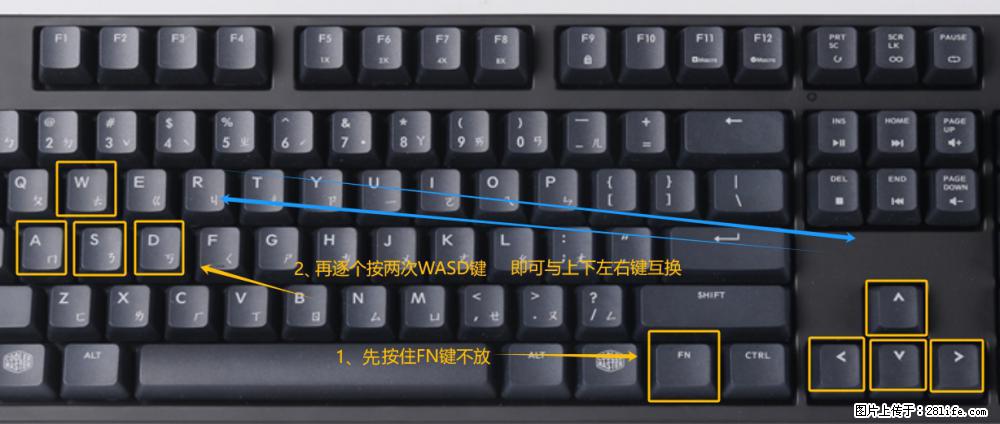 键盘，怎样把wasd键与上下左右方向键互换？ - 生活百科 - 黄冈生活社区 - 黄冈28生活网 hg.28life.net