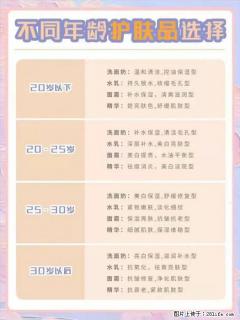【姬存希】不同年龄，不同护肤的选择，你选对了吗？请爱惜自己！ - 黄冈28生活网 hg.28life.net